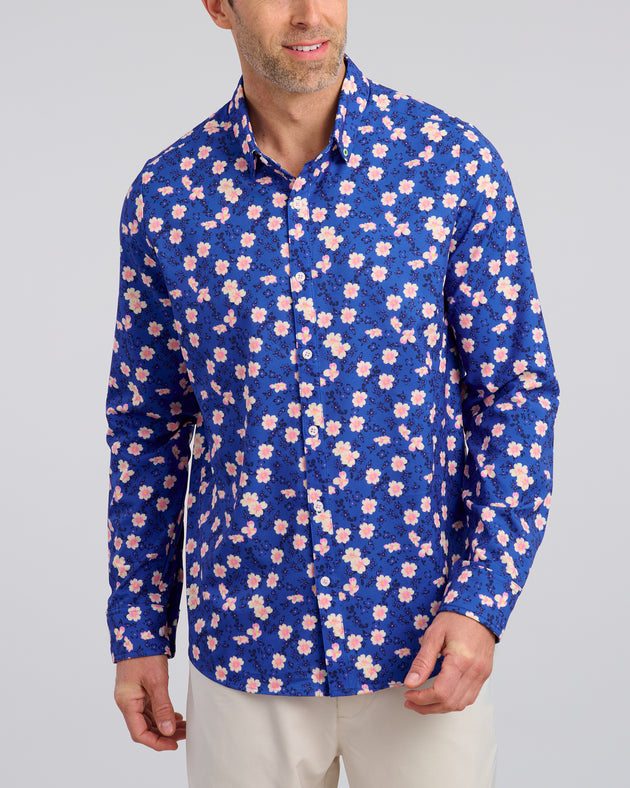 Tee Boxwood Men's Long Sleeve Button Down