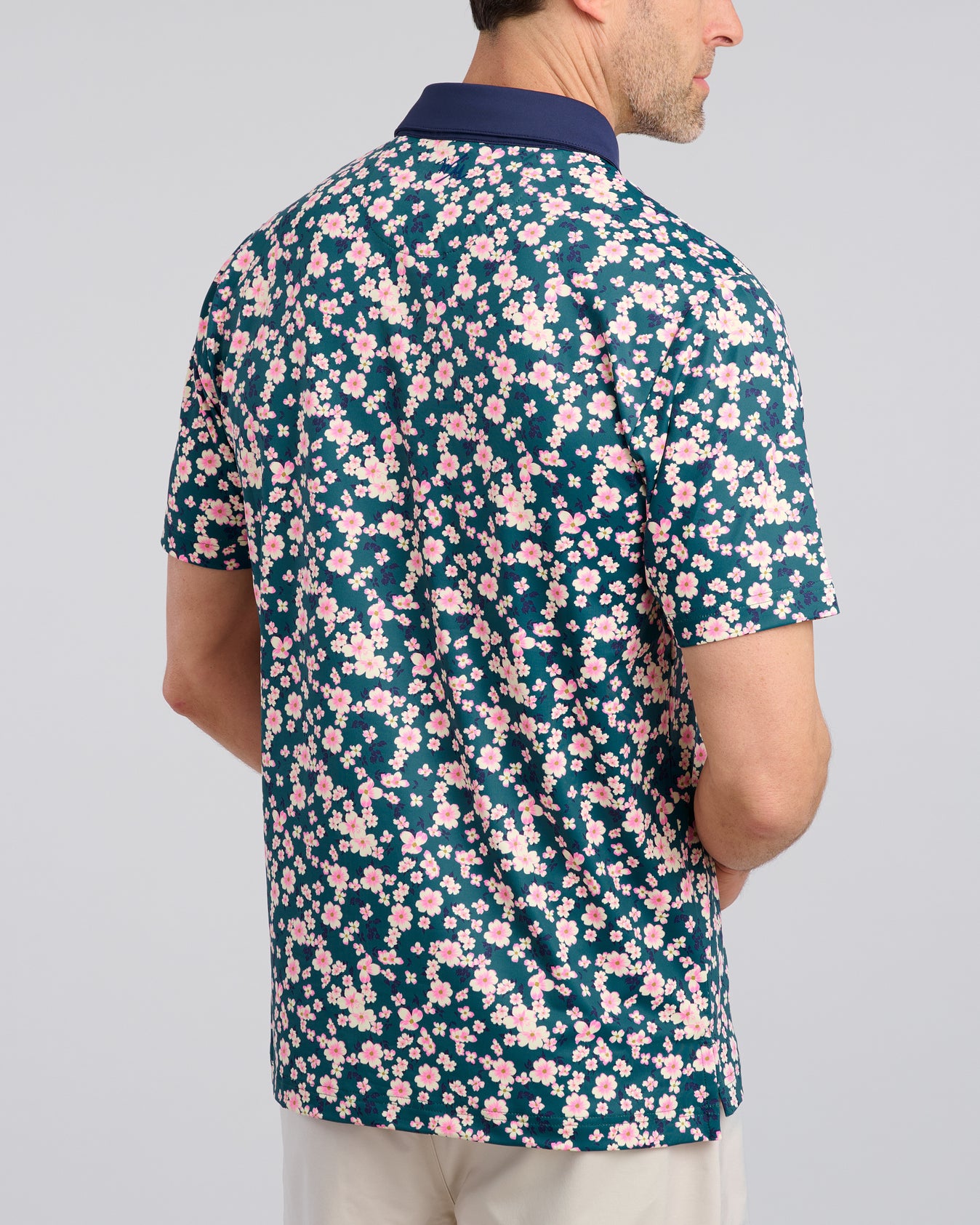 Tee Boxwood Men's Polo | Spruce | William Murray Golf