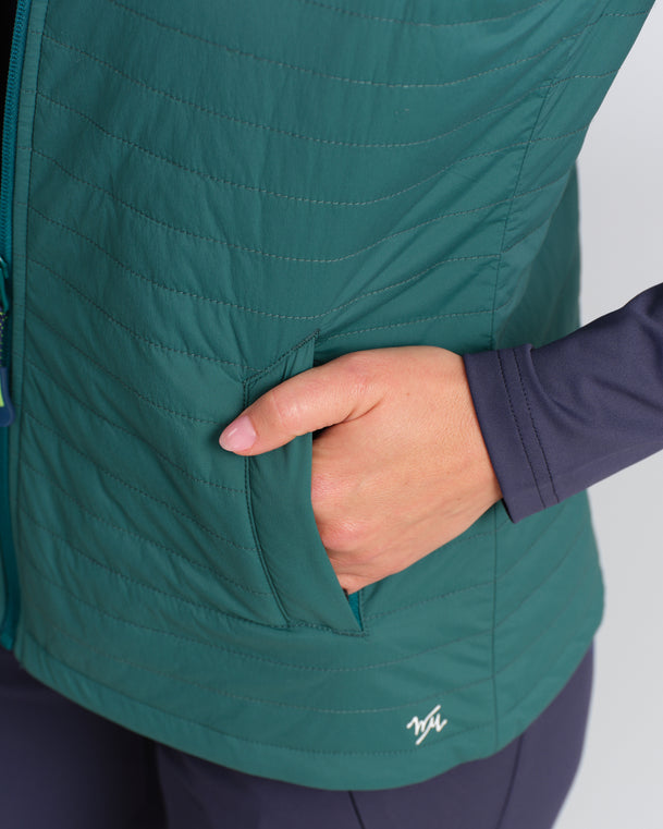 Tee Boxwood Reversible Puffer Vest