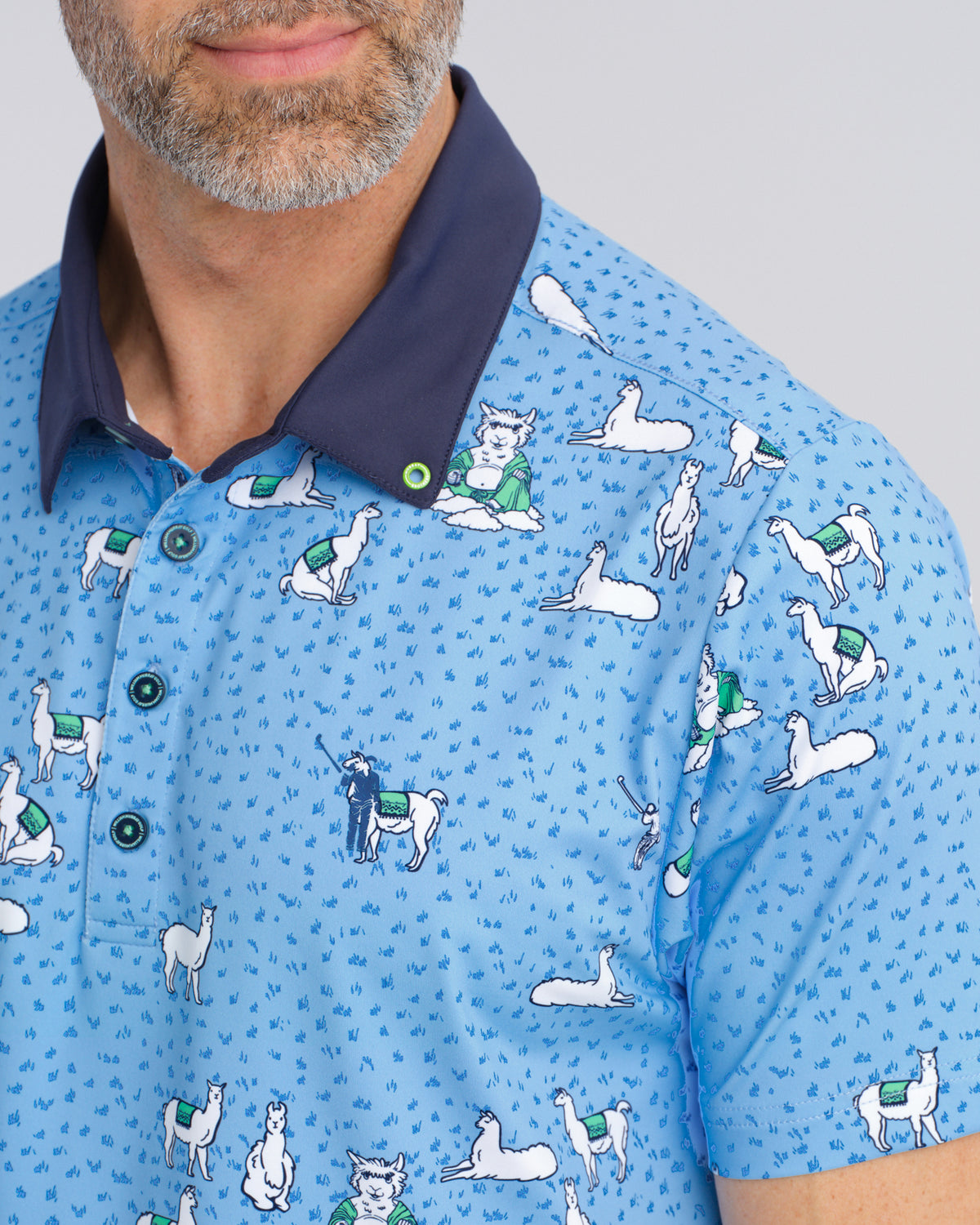 The Llama Men's Polo
