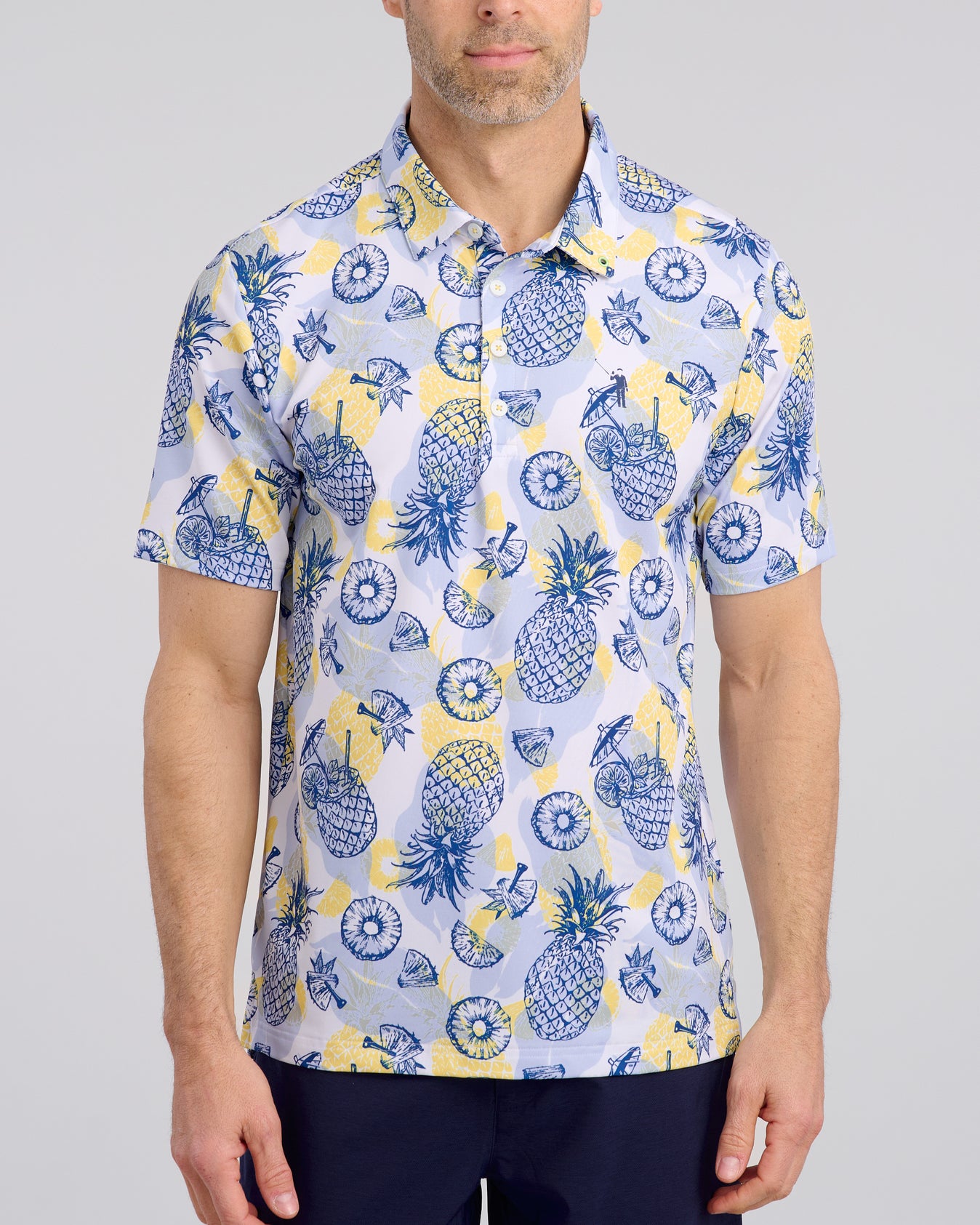 The Sweet Game Men's Polo | White | William Murray Golf