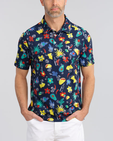 TnT Men's Polo | Navy | William Murray Golf