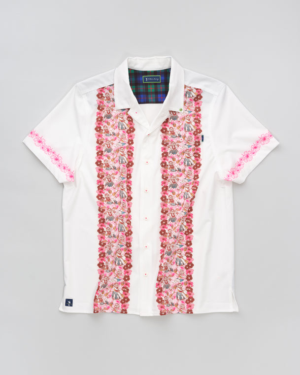Tropic Like It's Hot Vacation Button Down