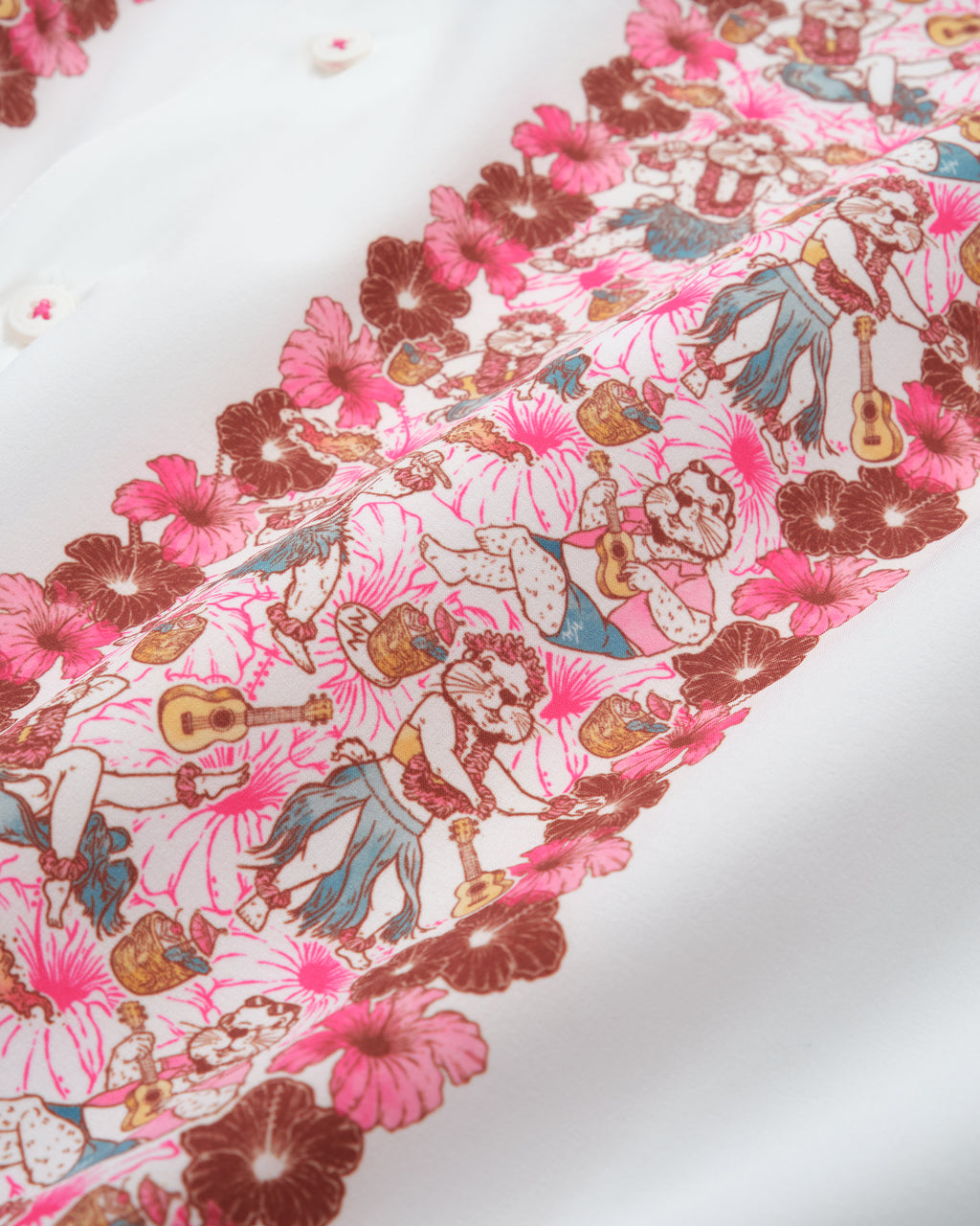 Tropic Like It's Hot Vacation Button Down