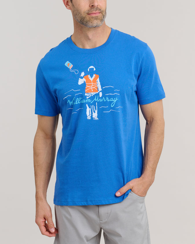 What About Bill ZFG T-Shirt | Royal Blue | William Murray Golf
