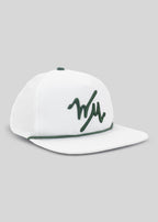 Noonan Rope Hat | White | Angle | William Murray Golf