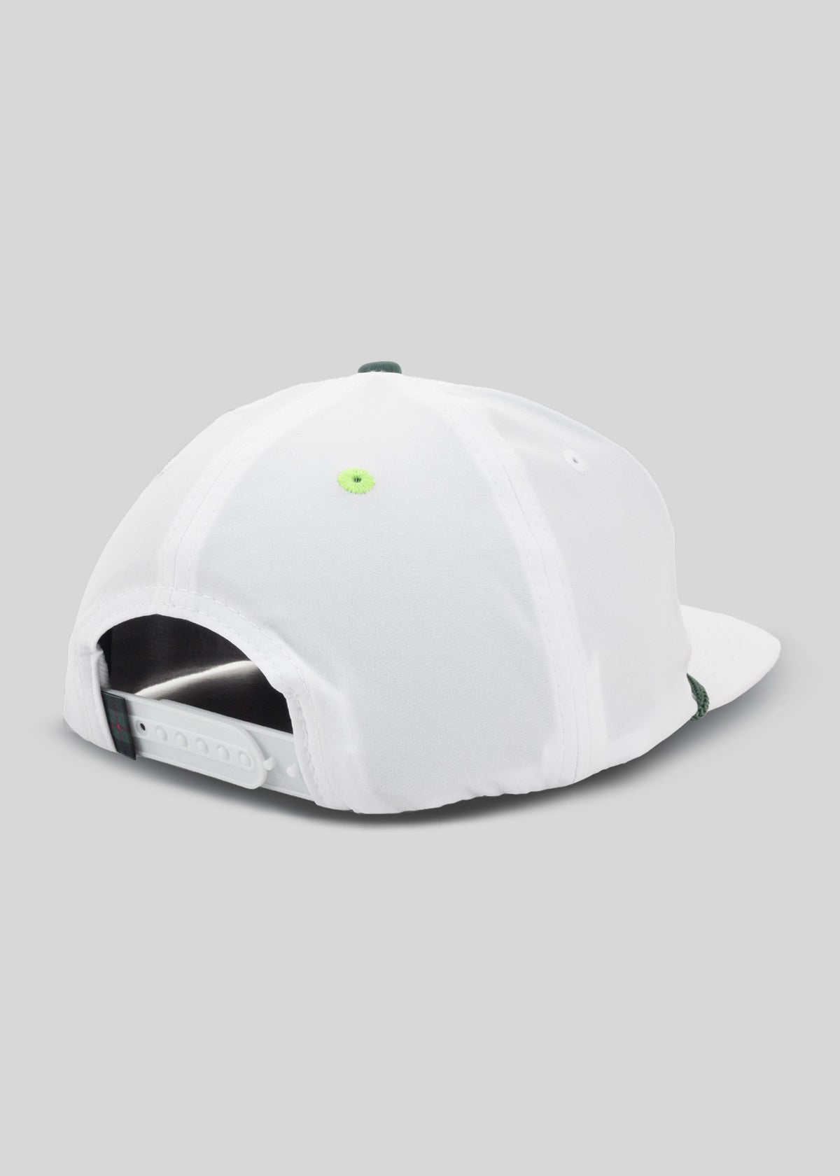 Noonan Rope Hat | White | Back Angle | William Murray Golf