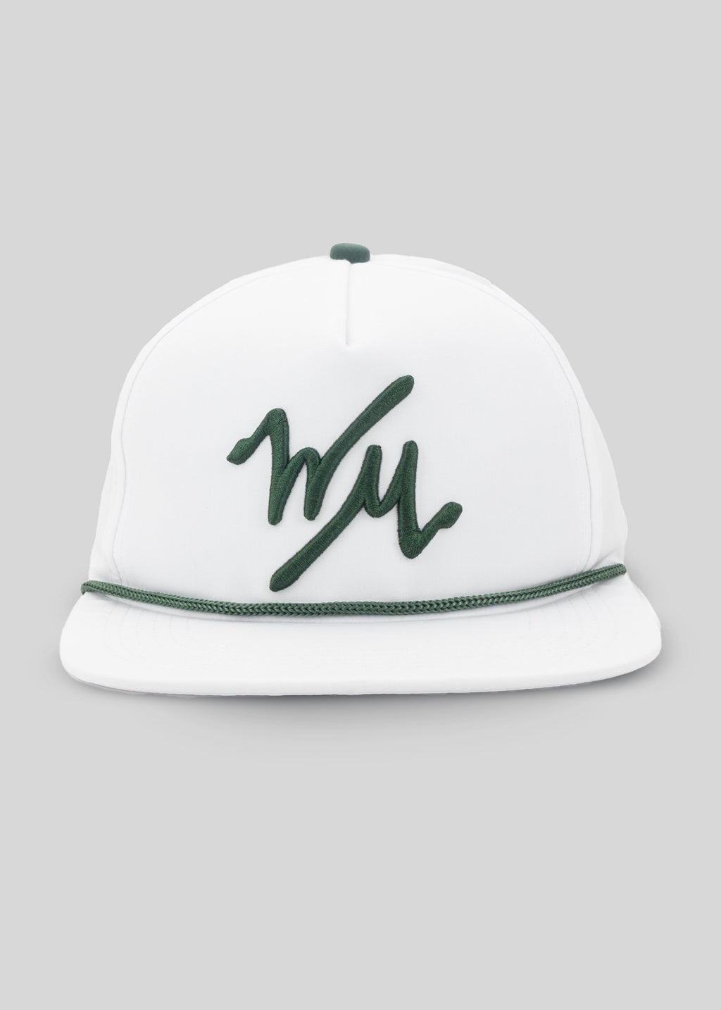 Noonan Rope Hat | White | Front | William Murray Golf