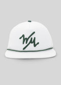 Noonan Rope Hat | White | Front | William Murray Golf