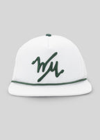 Noonan Rope Hat | White | Front | William Murray Golf