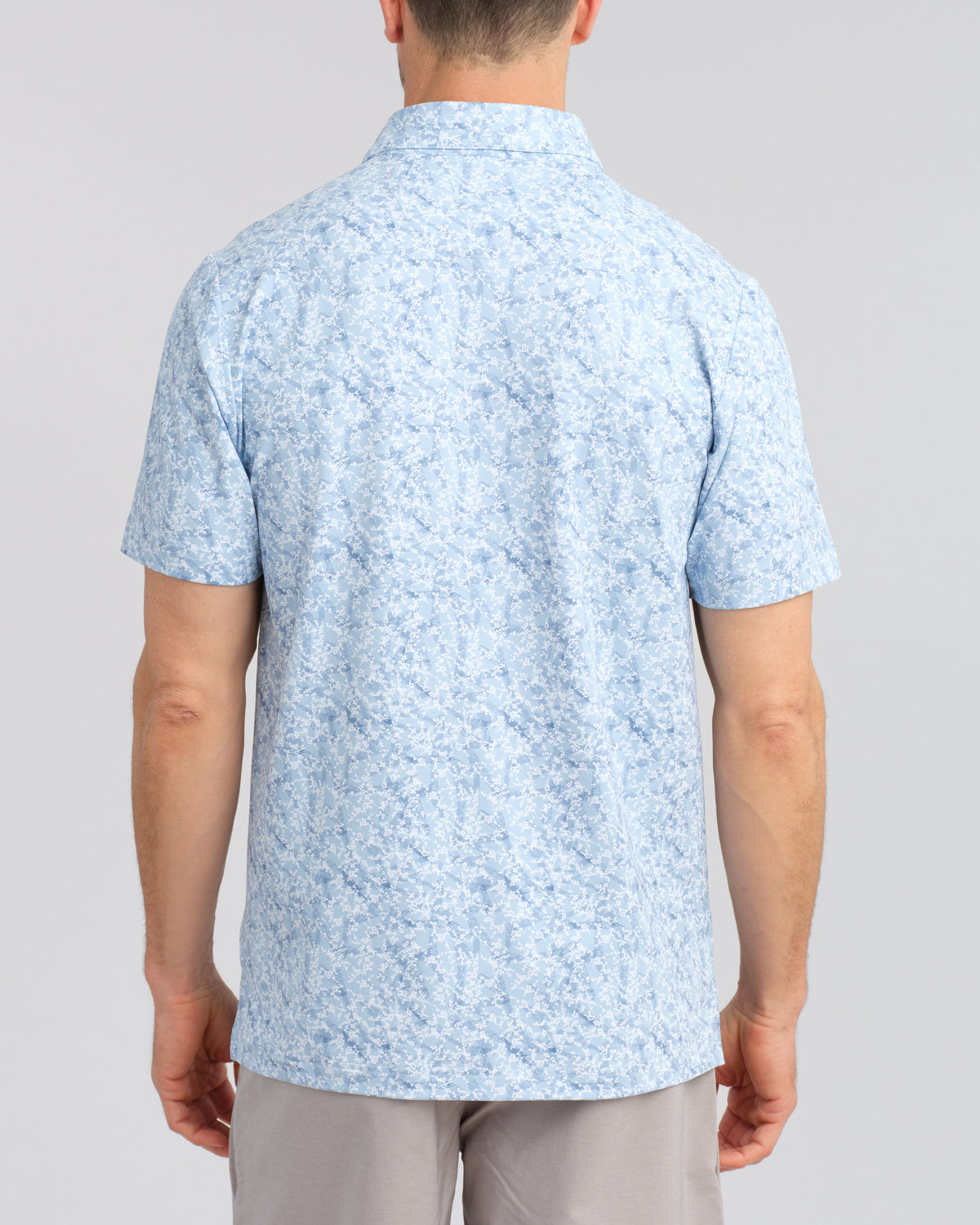 WM Floral Men's Polo