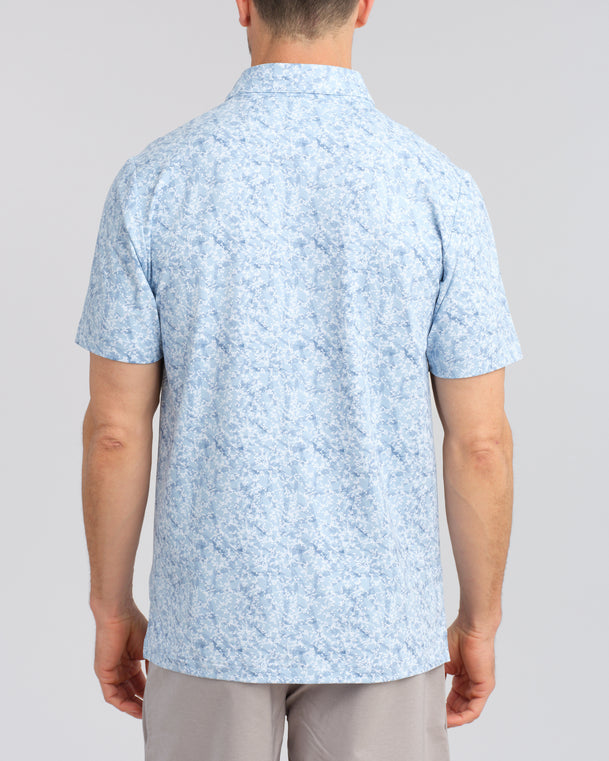 WM Floral Men's Polo