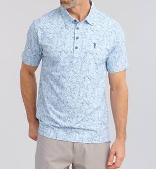 WM Floral Men's Polo