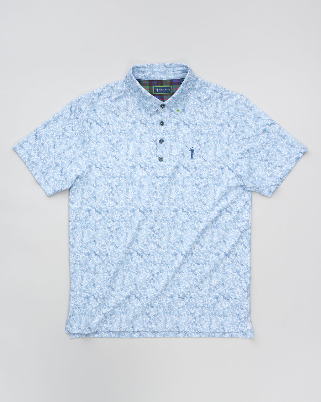 WM Floral Men's Polo