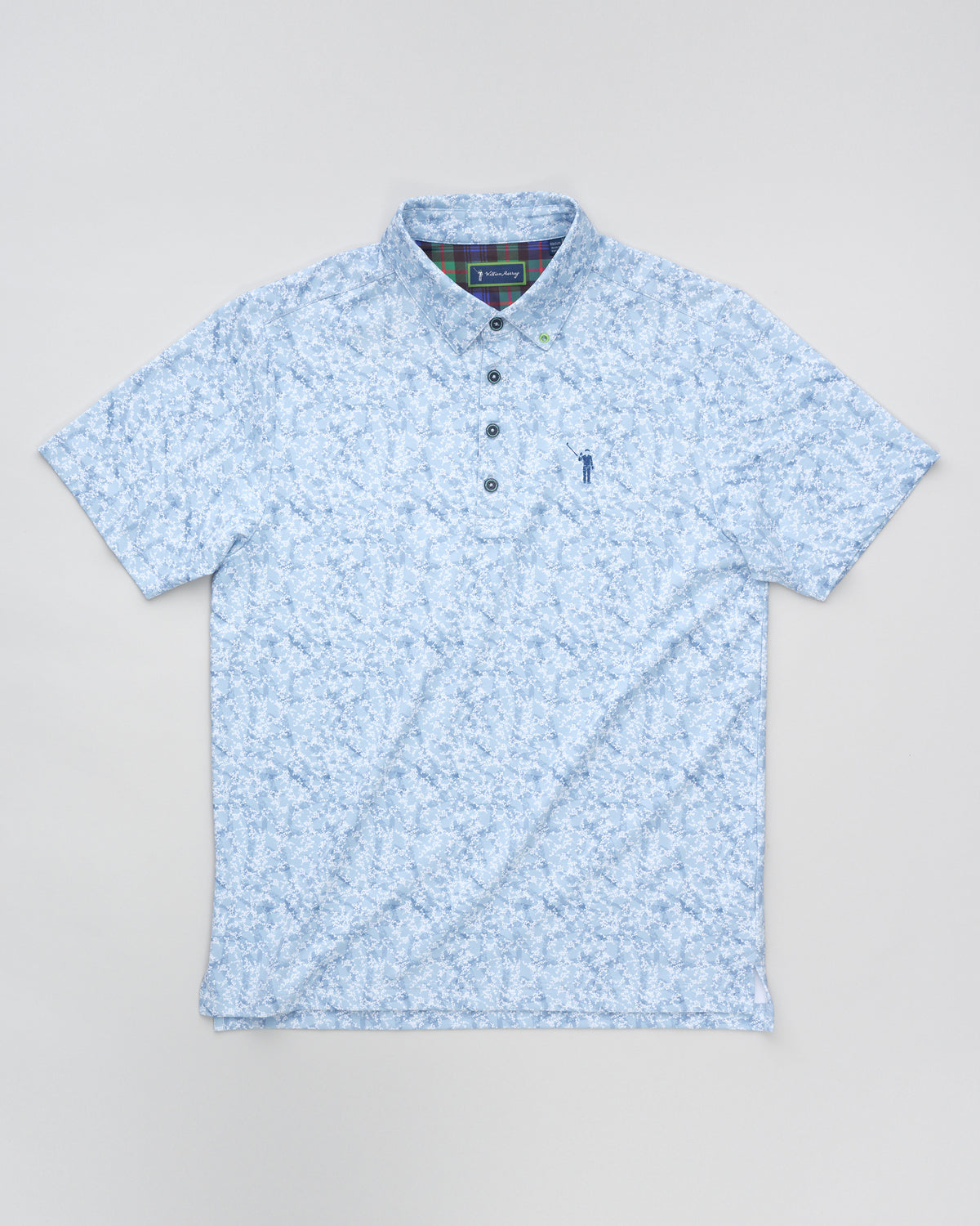 WM Floral Men's Polo