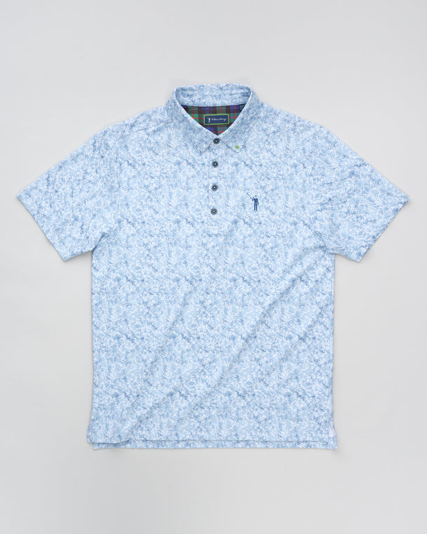 WM Floral Men's Polo