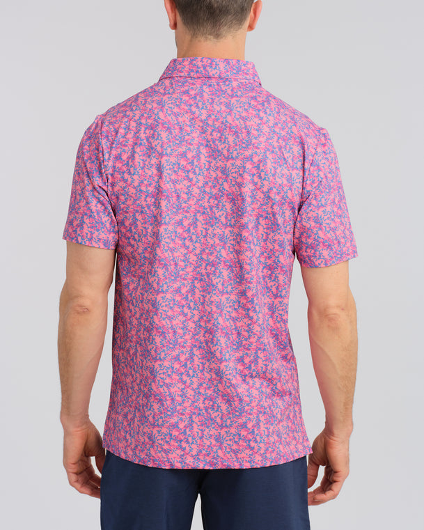 WM Floral Men's Polo