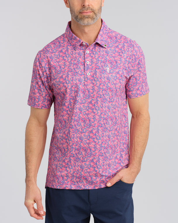 WM Floral Men's Polo