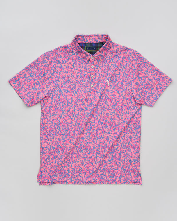 WM Floral Men's Polo