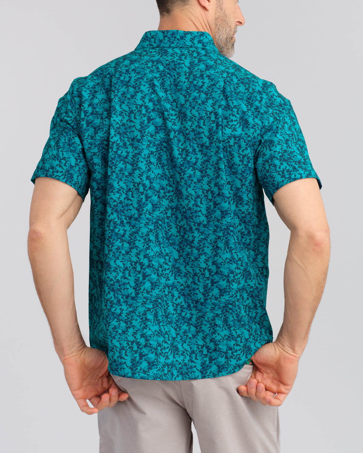 WM Floral Men's Button Down