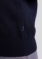 WM Logo Sweater | Navy | Tag | William Murray Golf
