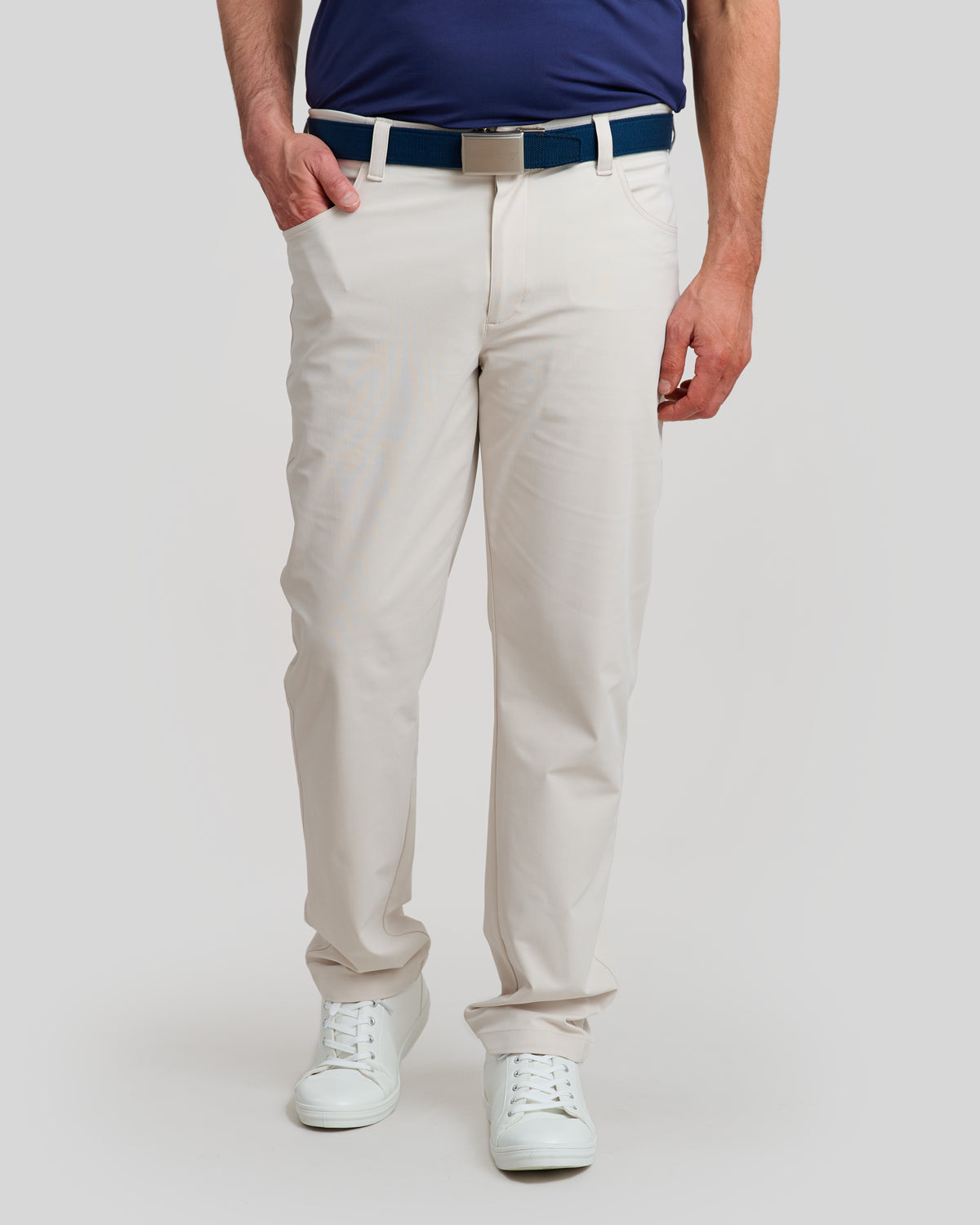 Murray Men's Performance Pants | Stone | Front | William Murray Golf