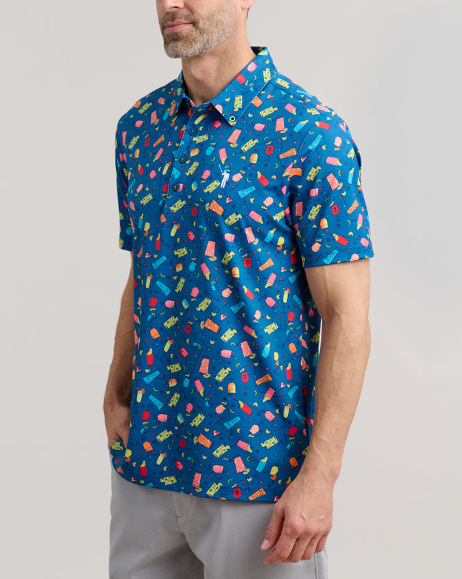 All Inclusive Men's Polo | Navy | William Murray Golf