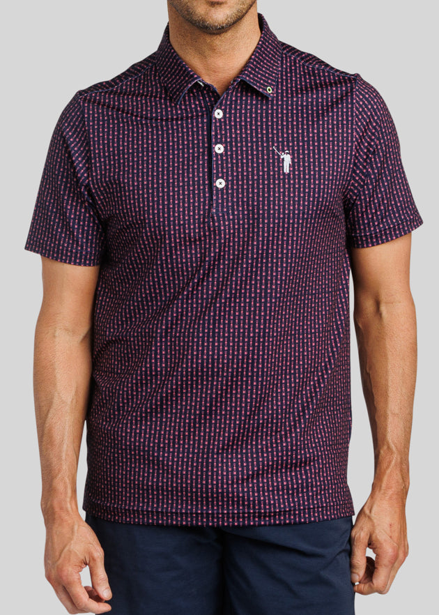 Beersucker Men's Polo
