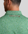 Course Talk Men's Polo | Green | Back | Logo | William Murray Golf