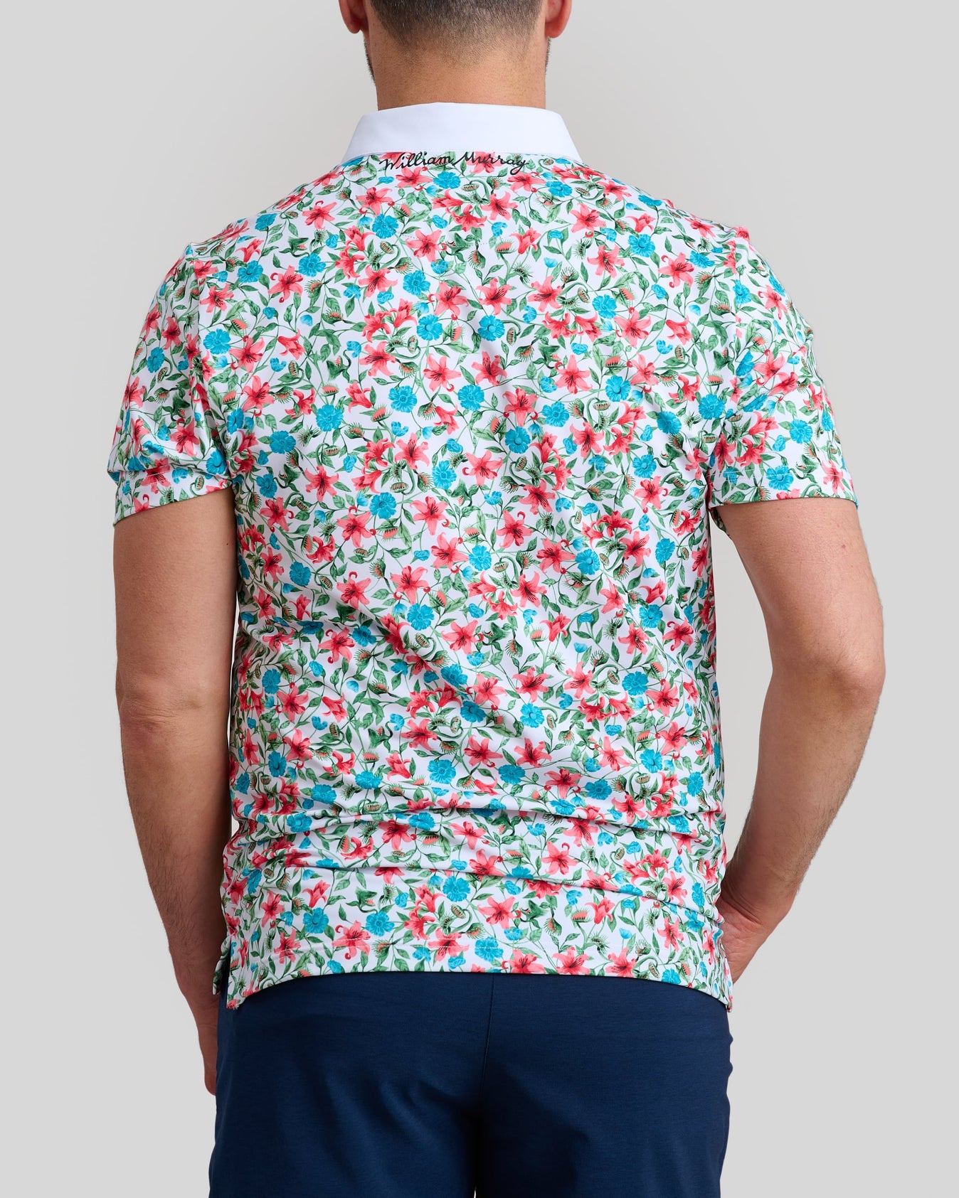 トップス TTT MSW 20aw flower knit polo TTT_MSW ttt msw 20aw flower knit polo