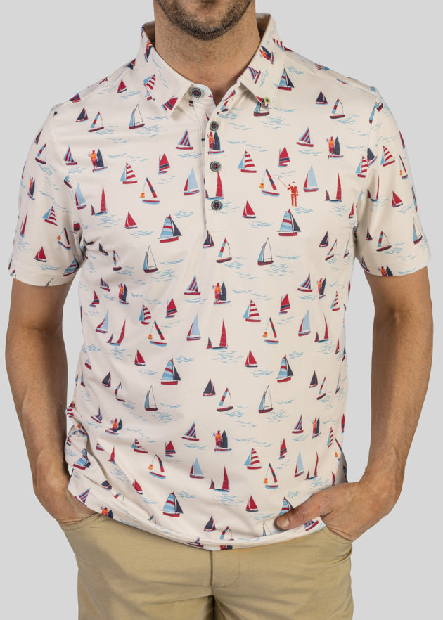 Sail Away Men's Polo