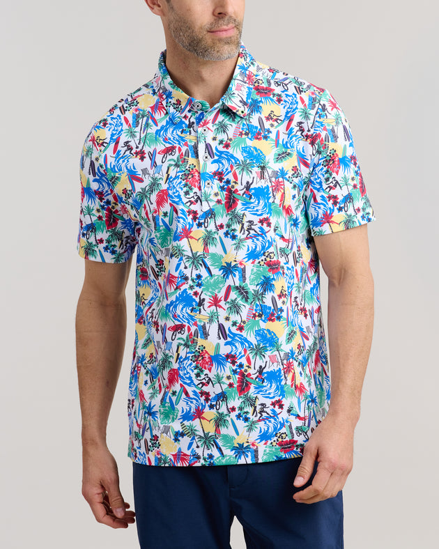 Surf's Up Men's Polo