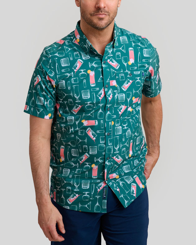 Azalea Cocktail Men's Button Down