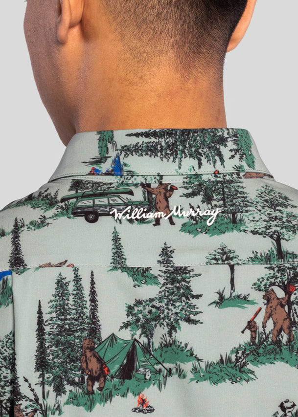 Bear Handed Button Down