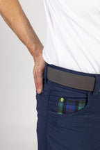 Murray Classic 10" Men's Shorts | Navy | Detail | William Murray Golf