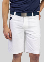 Murray Classic 10" Men's Shorts | White | Front | William Murray Golf