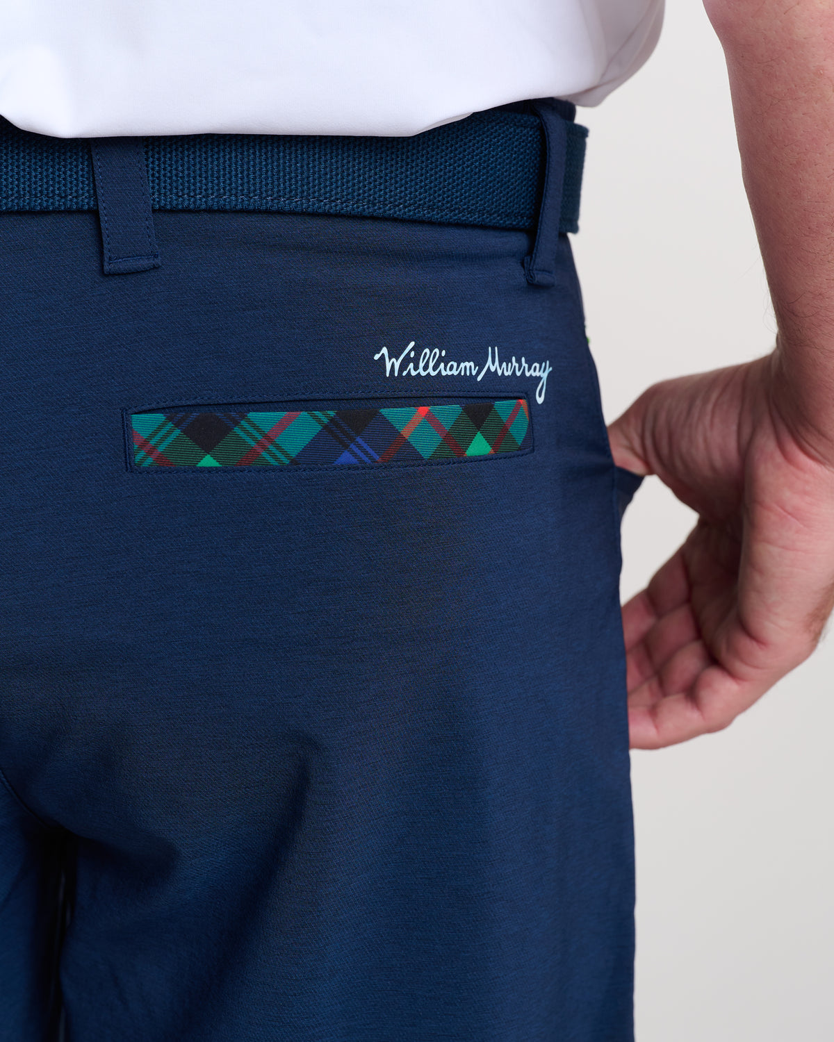 Murray Classic 7" Men's Shorts | Navy | Pocket | William Murray Golf