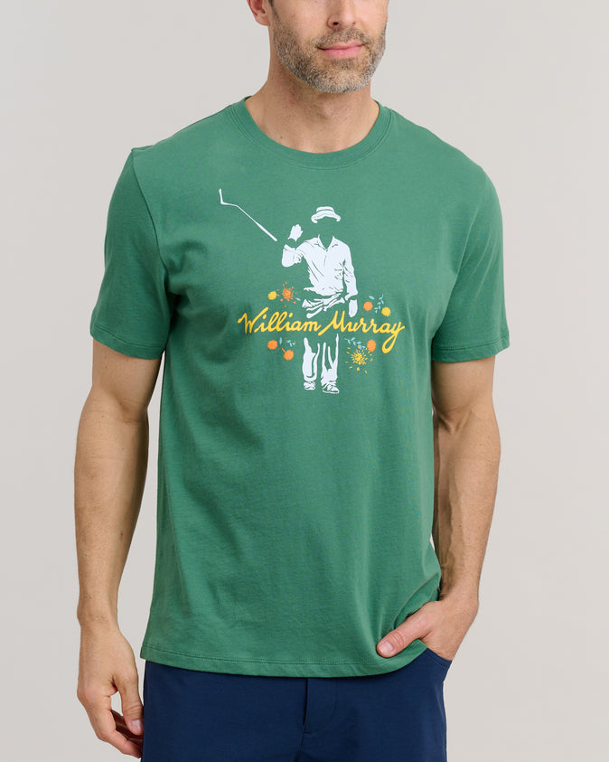 Cinderella Boy ZFG T-Shirt | Green | William Murray Golf