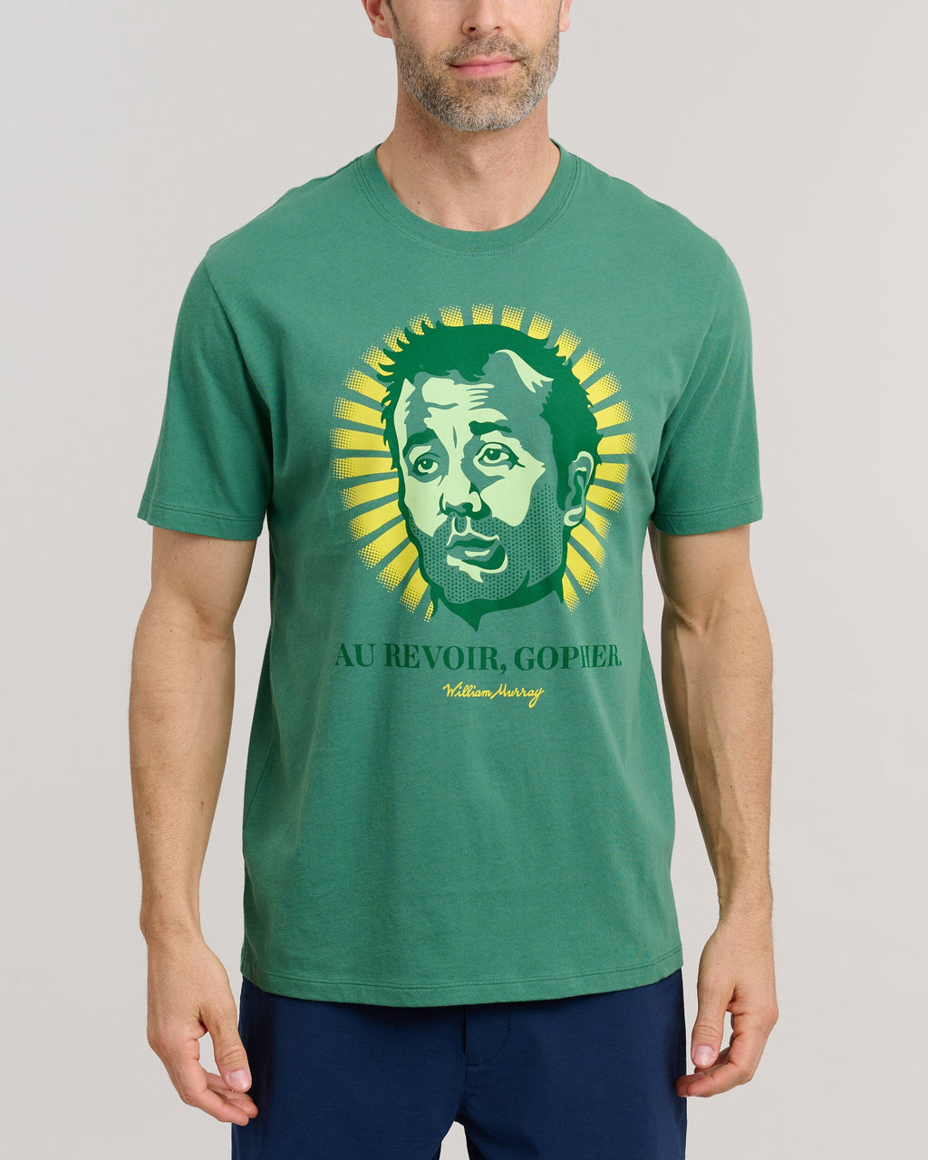 Spackler's Revenge T-Shirt | Green | Front | William Murray Golf