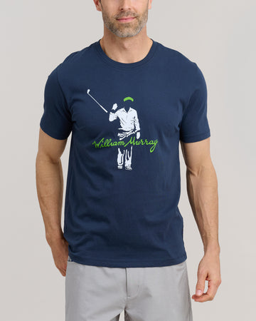 WM ZFG T-Shirt | Navy | William Murray Golf