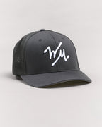 WM Flex Trucker Hat | Charcoal | Front | William Murray Golf