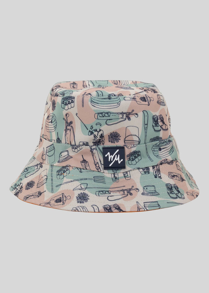 Spackler's Shed Bucket Hat | Natural | William Murray Golf