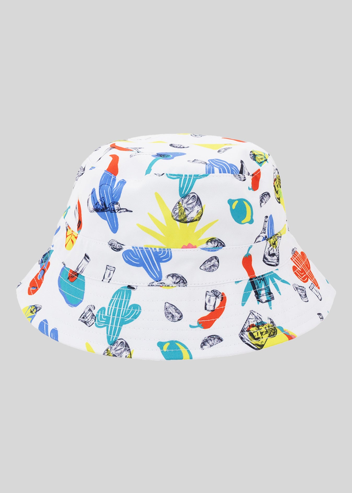 アート・デザイン・音楽 GLLET 2002 WALKING HAT BOY TnT Bucket Hat | White | William Murray Golf