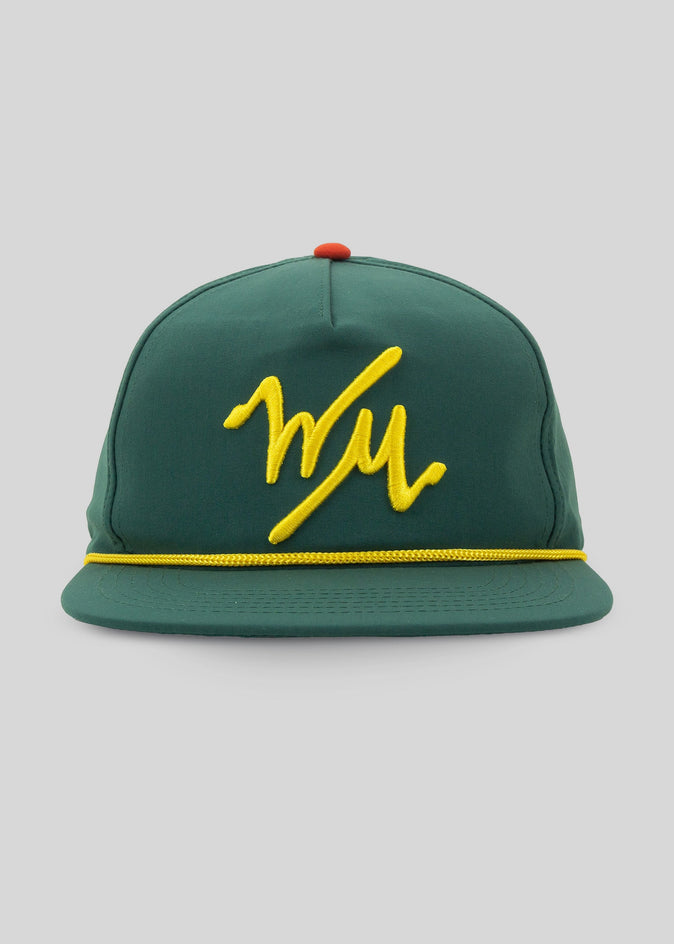 Noonan Rope Hat | Green | William Murray Golf