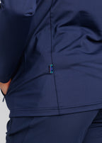 Murray Classic Women's Pocket Pullover | Navy | Tag | William Murray Golf