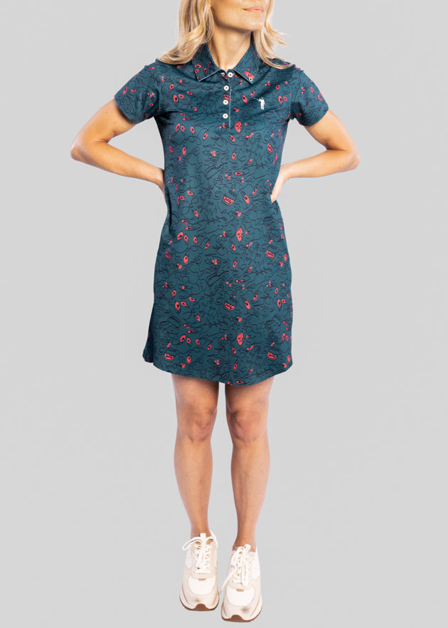 25,000 Bulbs Women's Polo Dress