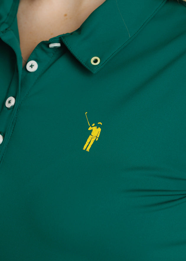 Murray Classic Women's Polo Dress | Green | Logo | William Murray Golf