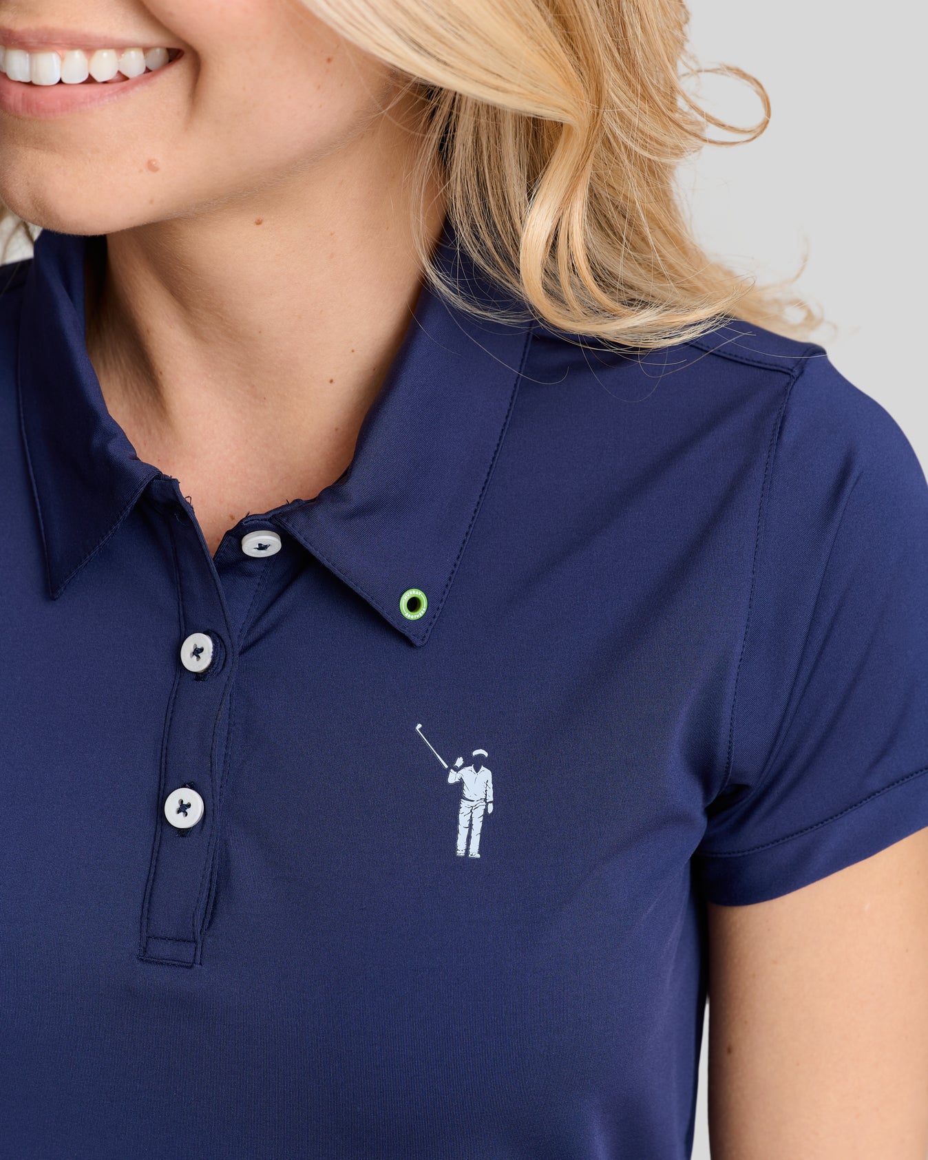 レディースウェア minuere tweed pearl button polo WilliamMurrayGolf_Womens_Polo_