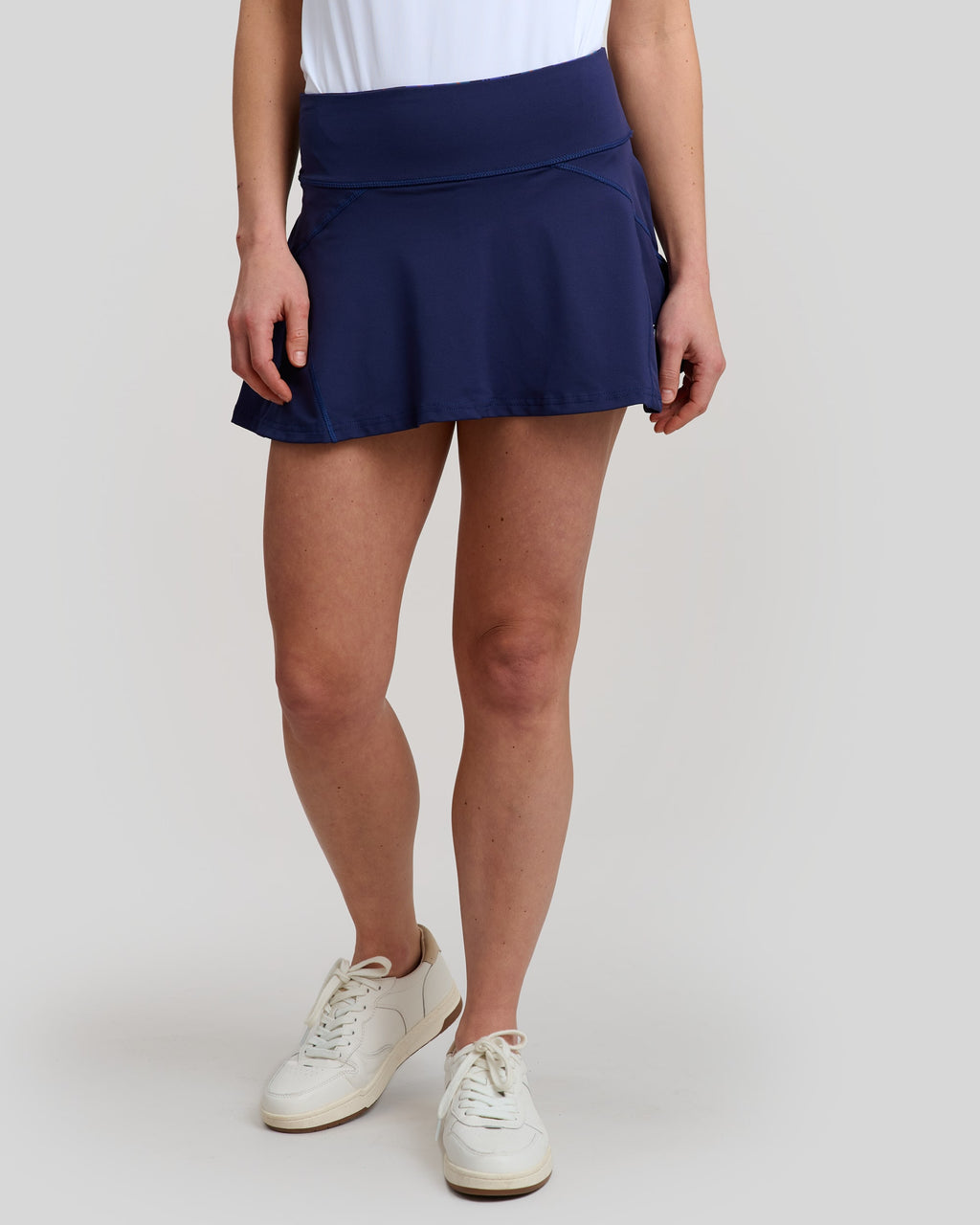 Murray Classic Women's Kerry Skirt | Navy | Front | William Murray Golf