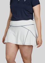 Murray Classic Women's Kerry Skirt | White | Front 2 | William Murray Golf